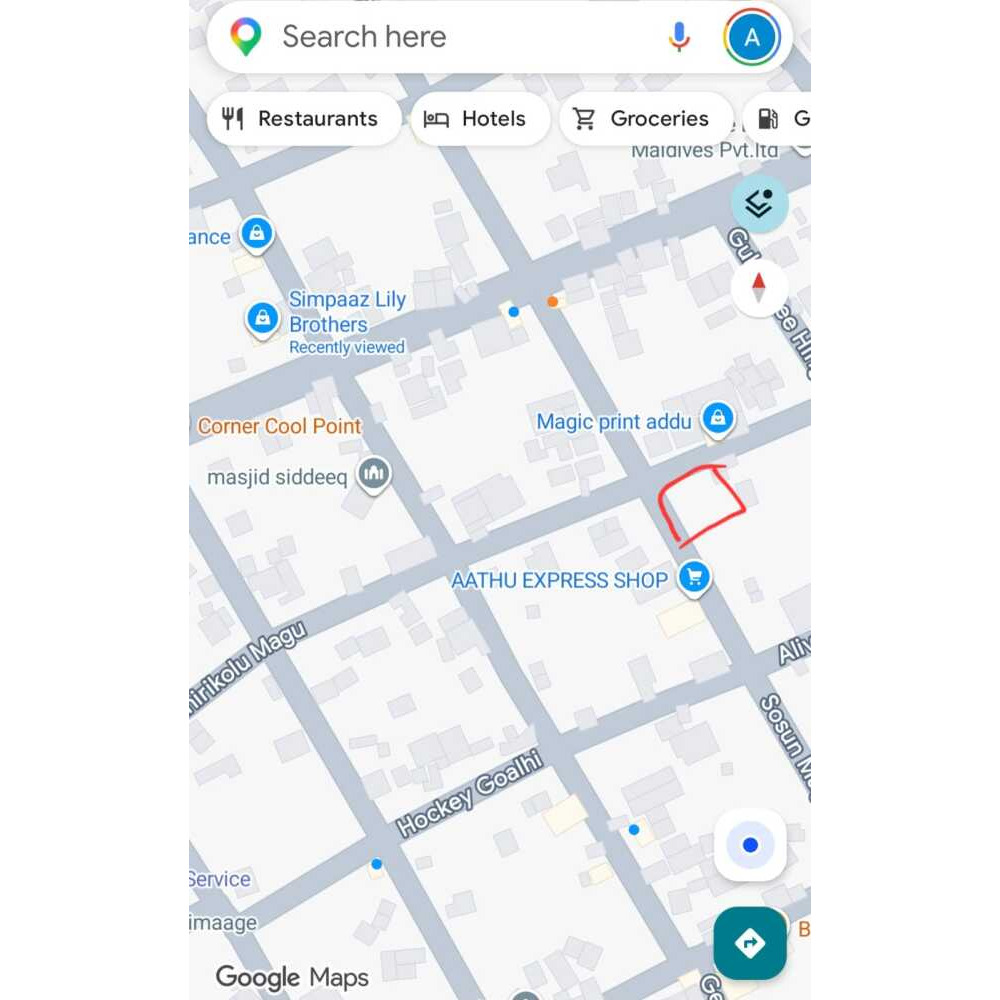 Land for Lease in Hithadhoo — Addu City