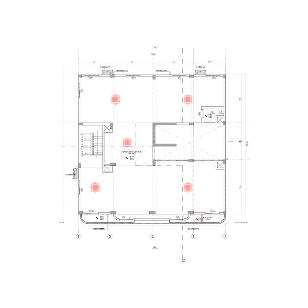 Commercial Space for Rent Nirolhu Magu, Hulhumale Phase 2 - USD8000 — Hulhumalé