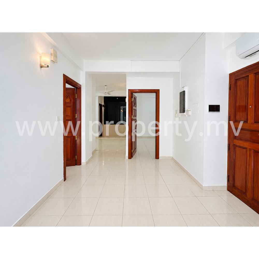 Unfurnished 2 bedroom + 1 store room, Sandhubarakaa Goalhi, 4th FL, Male' — Malé — Henveiru