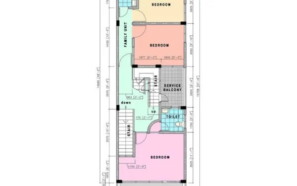 7 Storey Guest House Building (11 Rooms + Staff Accomodation) — Galolhu
