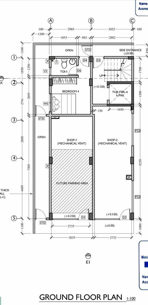 Newly building two shops — Hulhumalé