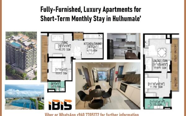 iBiS: Private relaxing apartments for short-term monthly stay in Hulhumale' — Hulhumalé