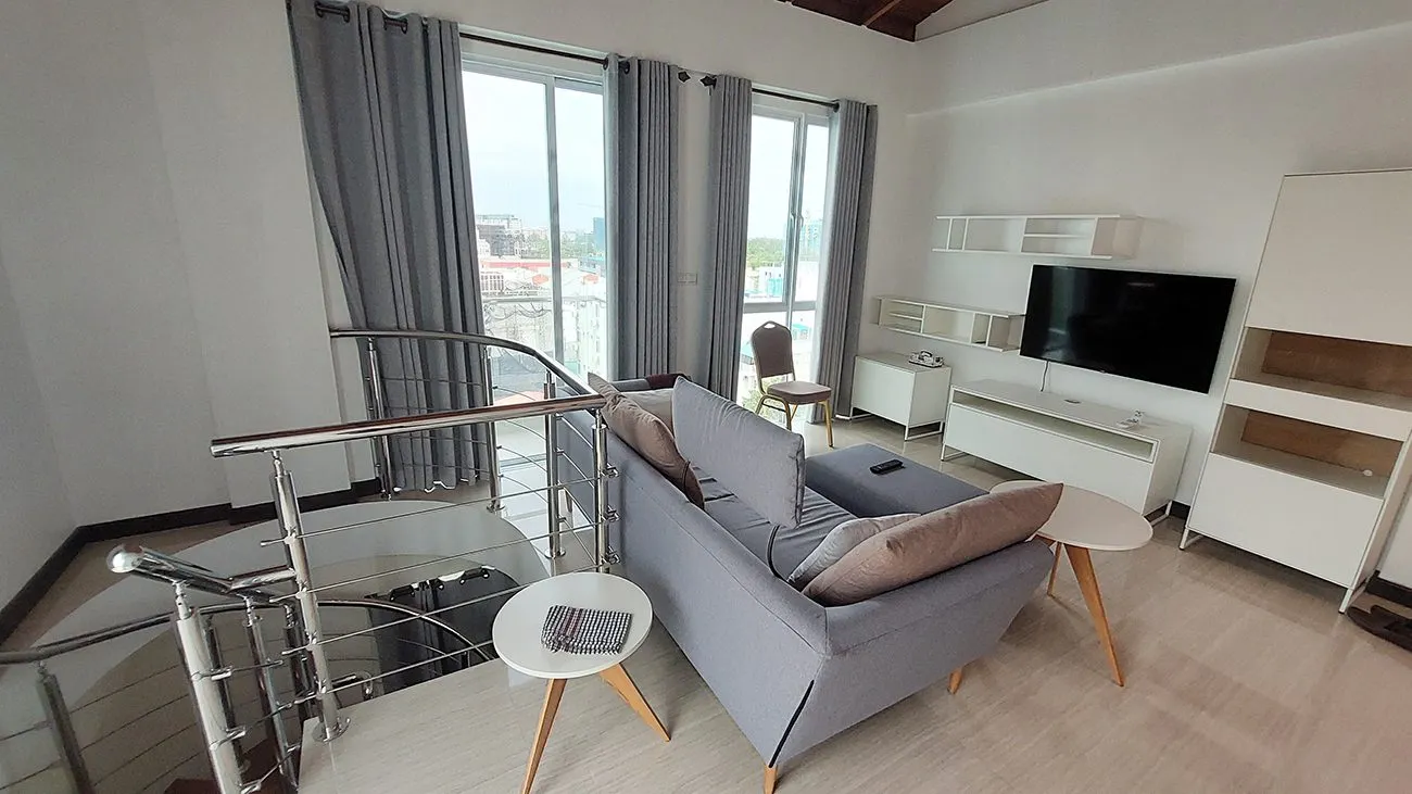 Fully Furnished 3+1 Duplex Penthouse for Rent (HM 268) — Hulhumalé
