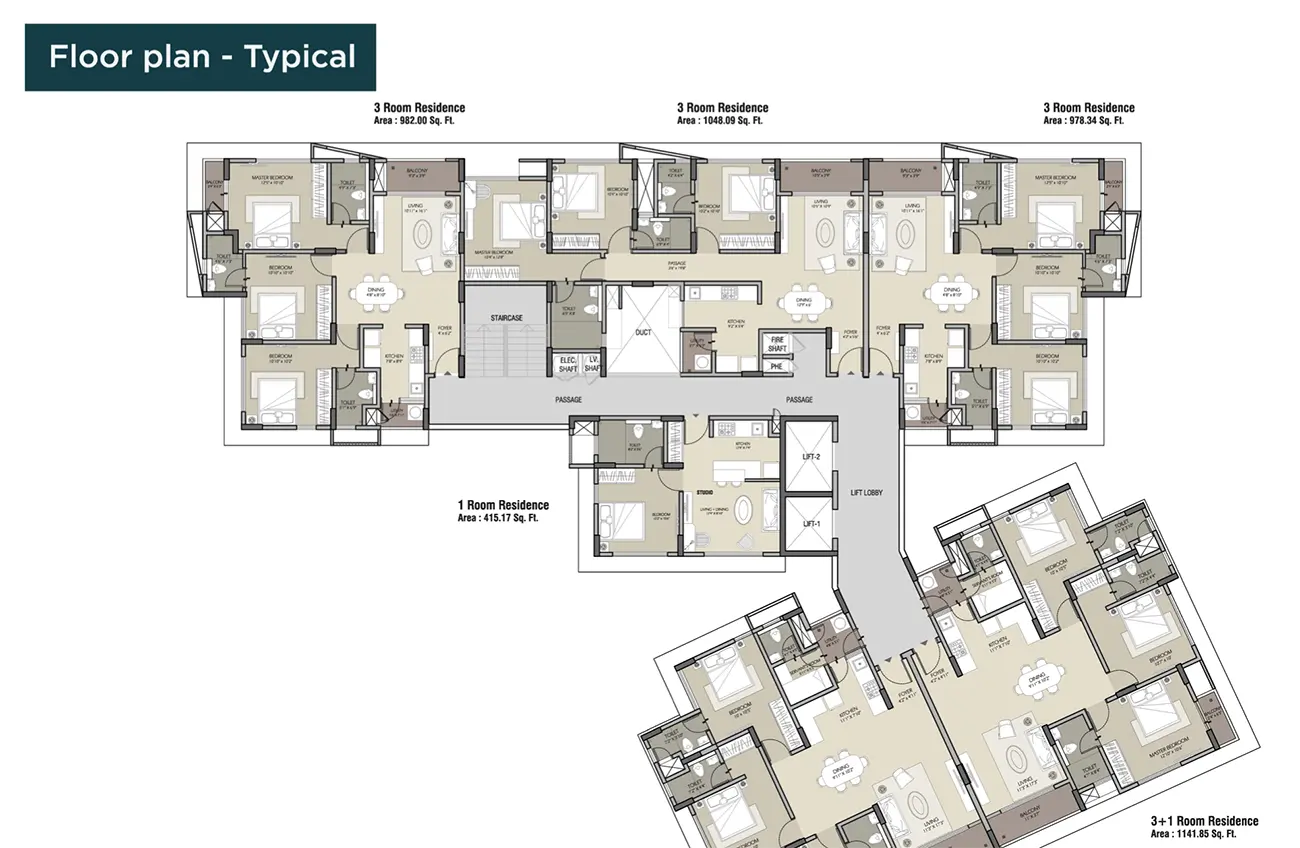 Fully Furnished 1 BR for Rent (HM 283) — Hulhumalé