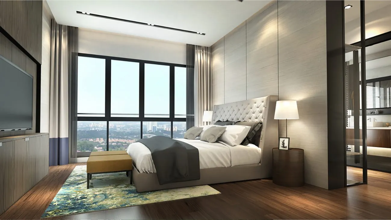 Semi Furnished 4+1 BR for Sale (O-105S) — Setia Sky Seputeh Sales Galleria