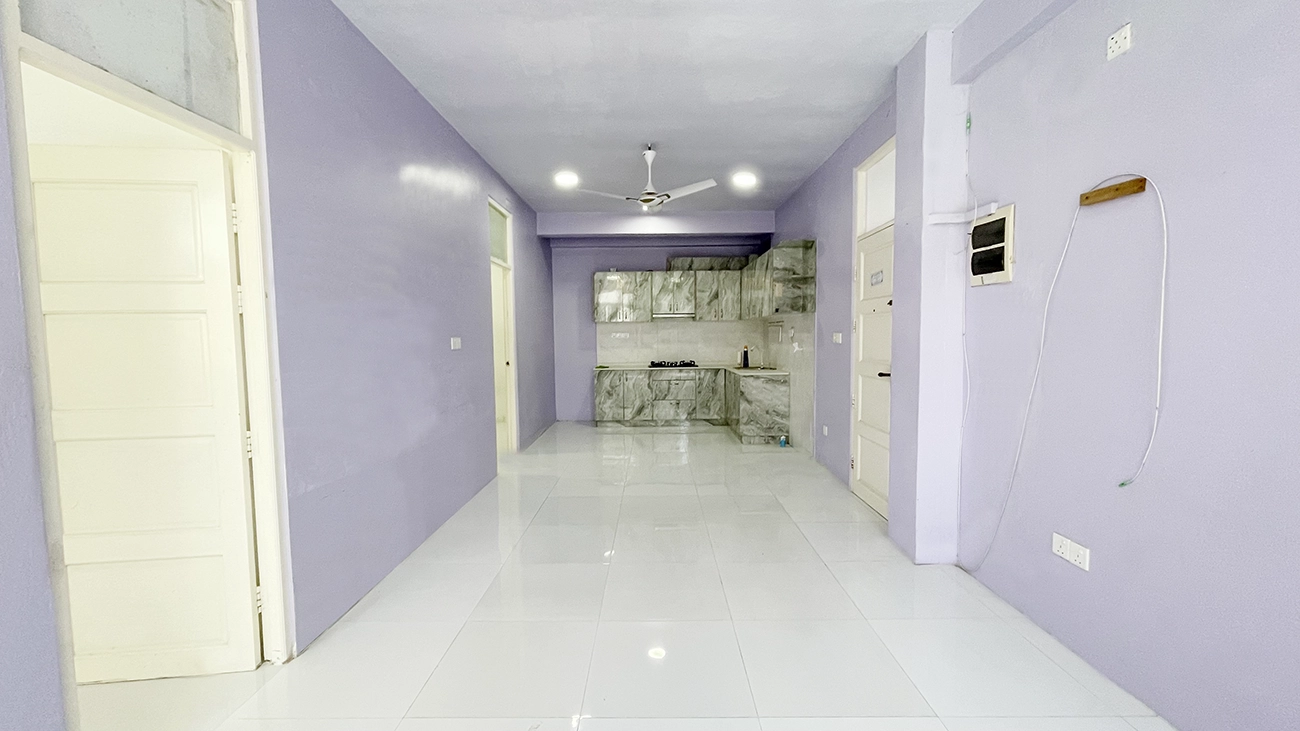 Unfurnished 2 BR for Rent (VL 102) — Kandoomaa Goalhi
