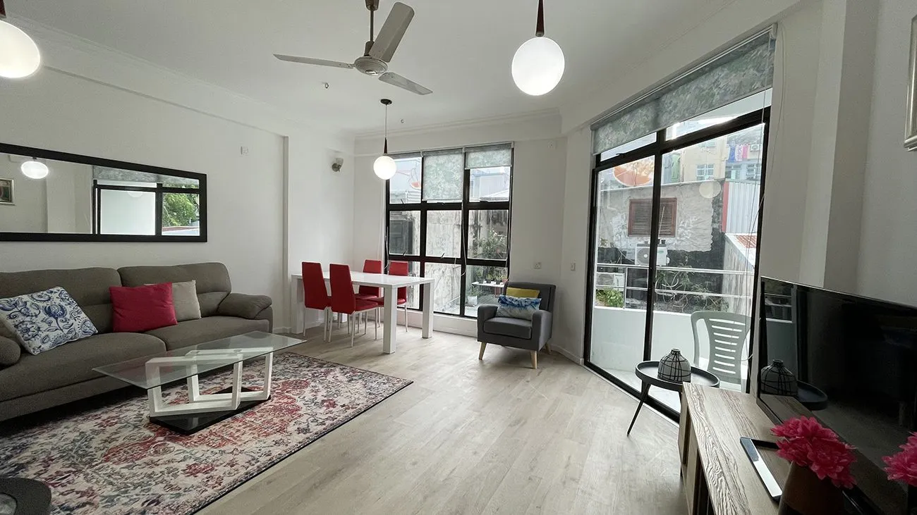 Fully Furnished 2+1 BR for Rent (ML 190) — Badifasgandu Magu