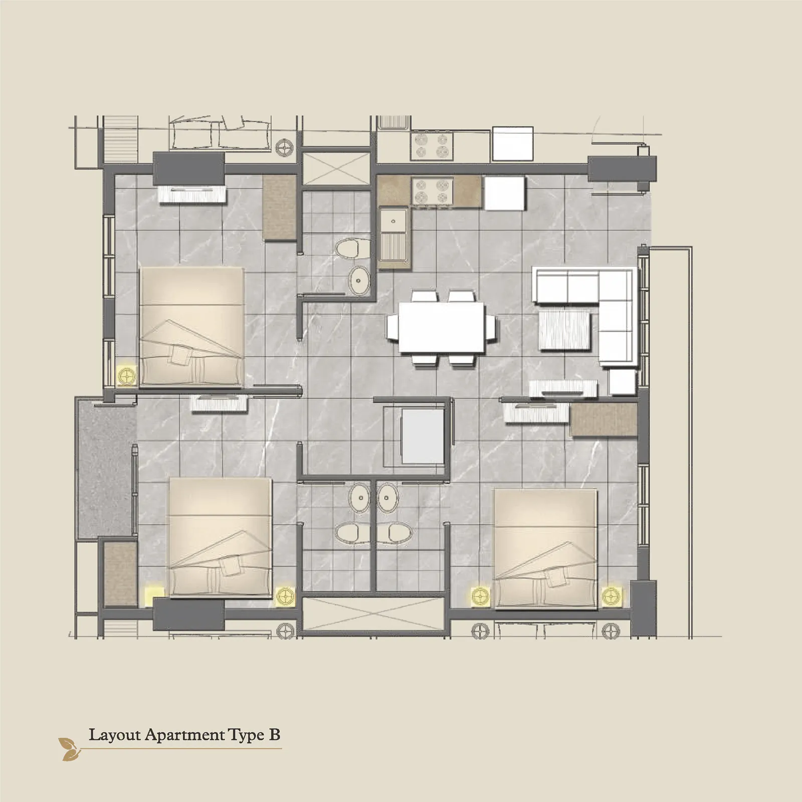 Unfurnished 3 BHK for Sale (HM-115S) — Hulhumalé
