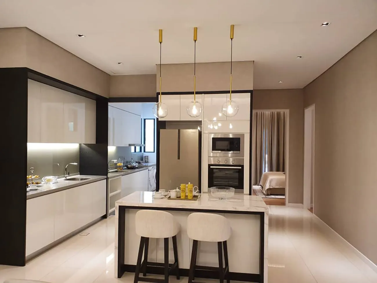 Fully Furnished 3+1 BHK for Sale (O-102S) — Waltz Residence
