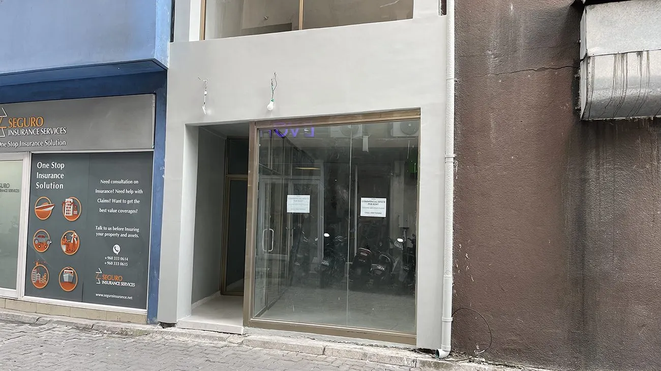 Commercial Space for Rent (ML 156) — Meheli Goalhi