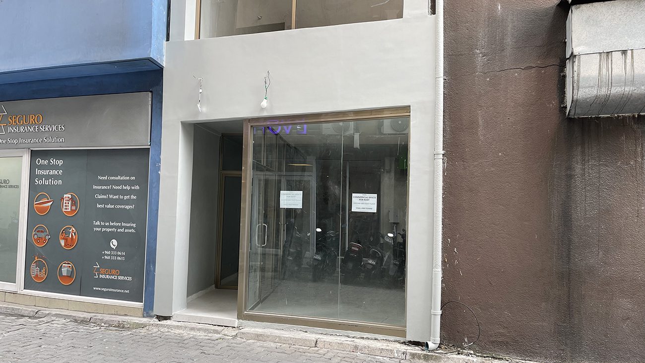 Commercial Space for Rent (ML 156) — Meheli Goalhi