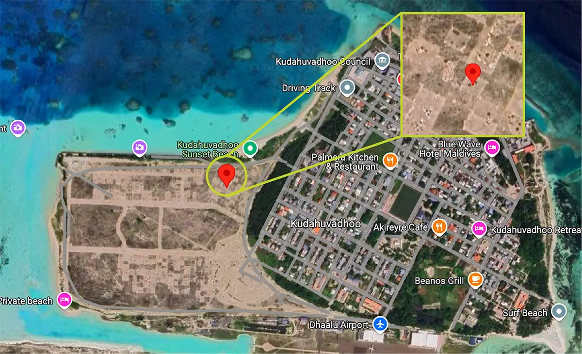 Land Plot for Rent (IS 128) — Kudahuvadhoo