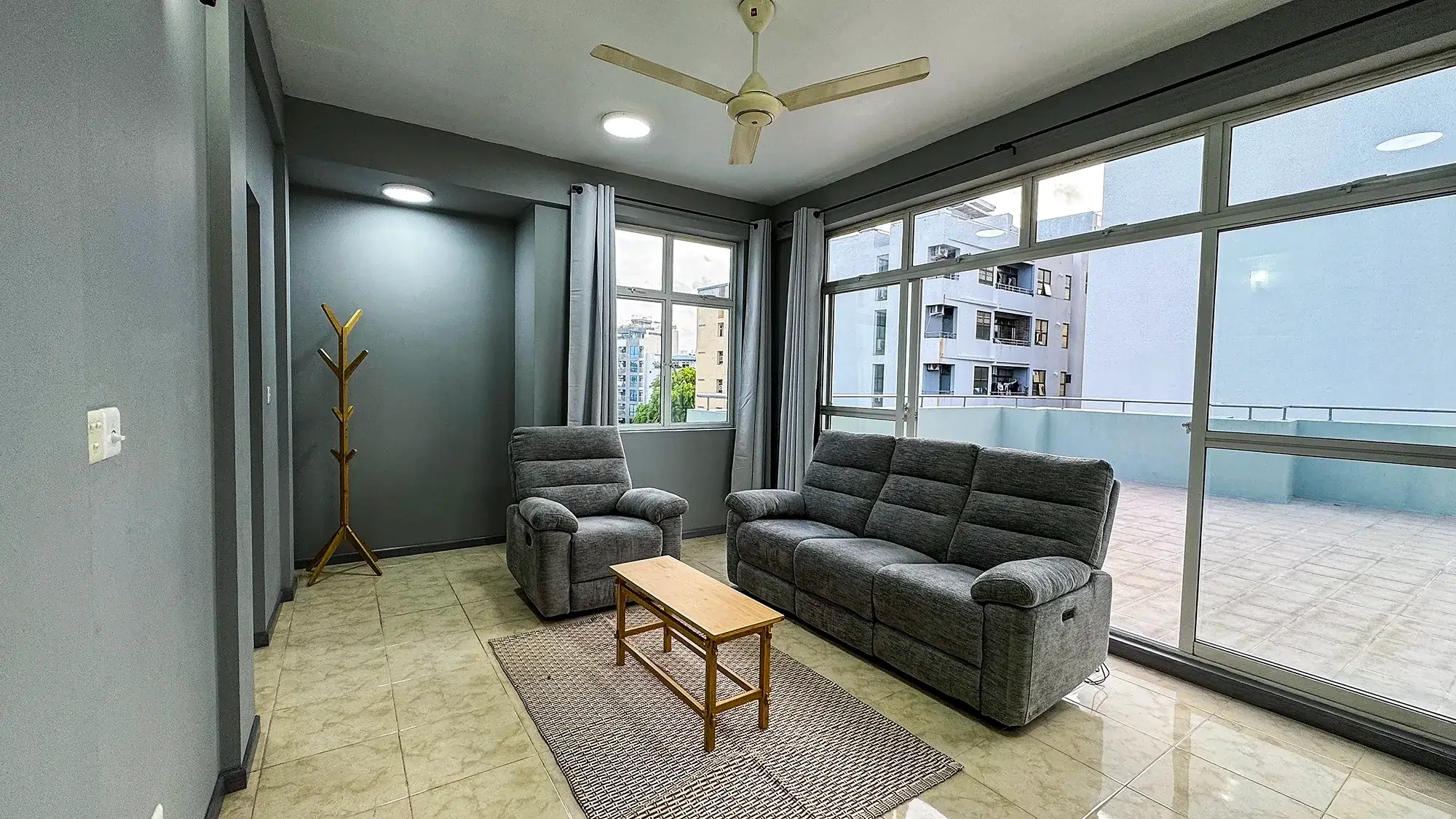 Fully Furnished 2 BR Penthouse for Rent (ML 334) — Karankaa Magu