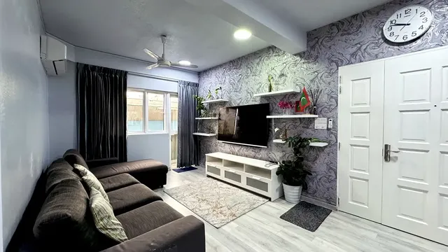 Fully Furnished 3 BR for Rent (ML 340) — Fw Rehendhi Flat 1