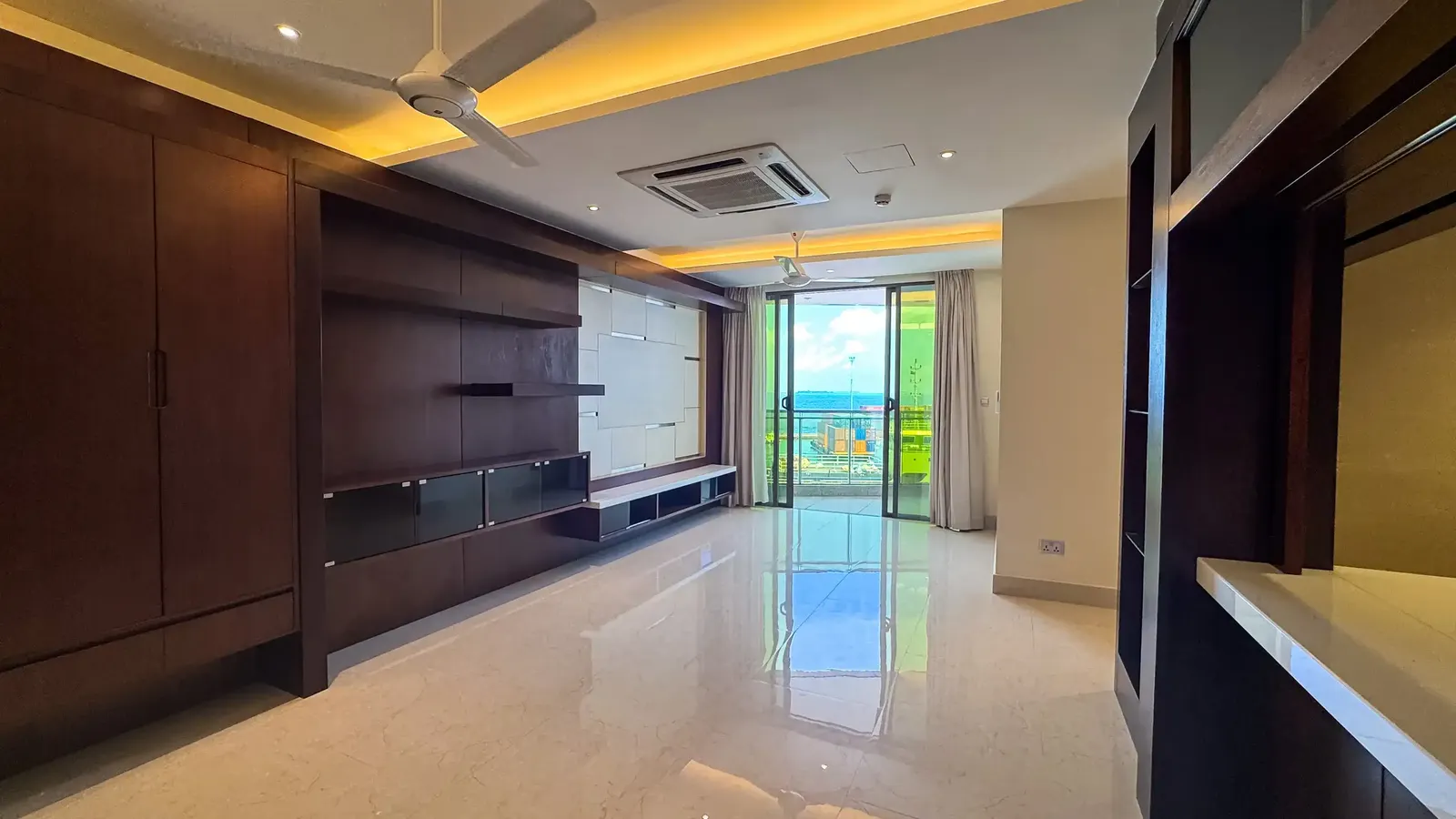 Semi Furnished 3+1 BRs for Rent (ML 361) — Alia Residence