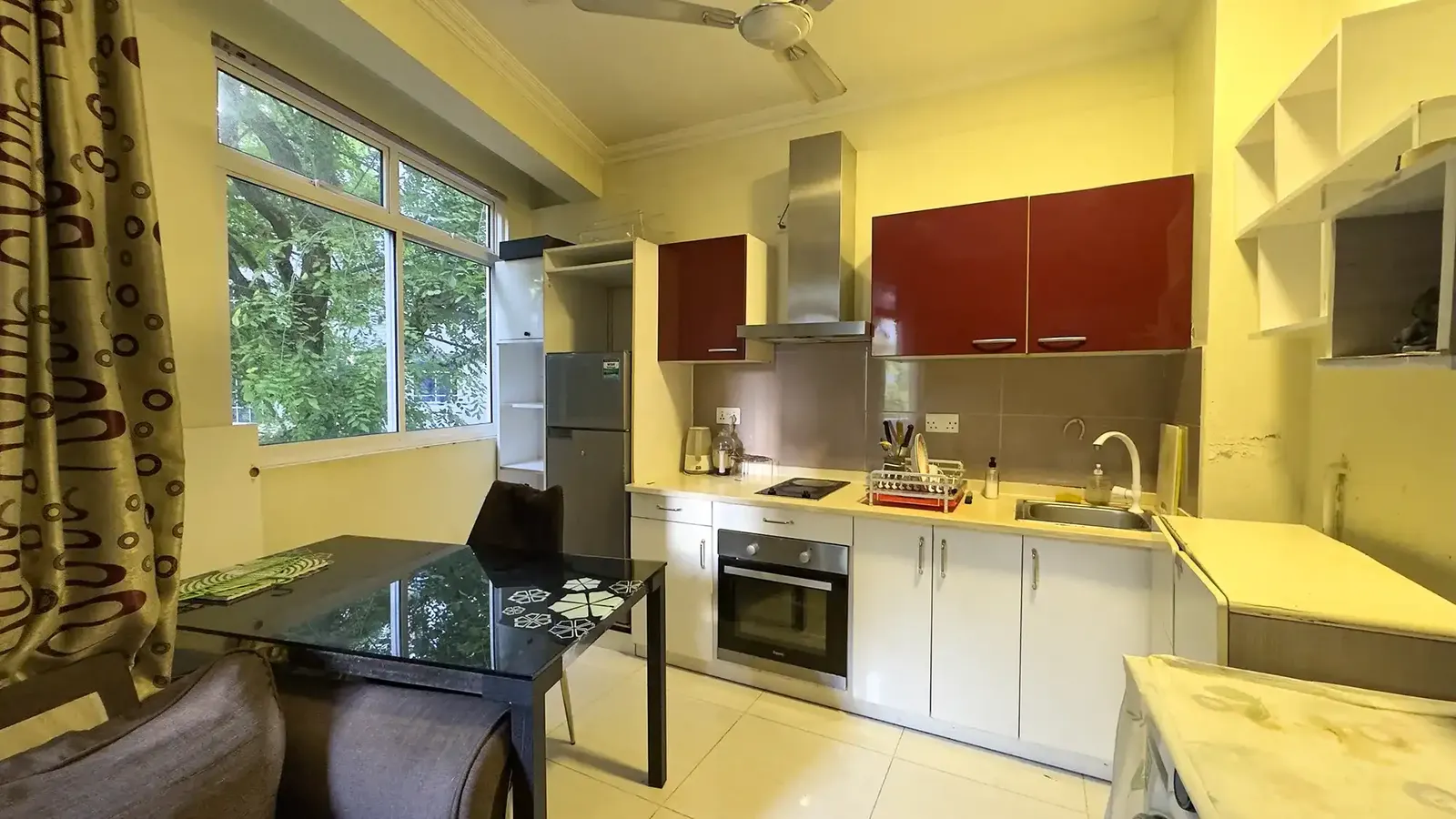 Fully Furnished 1+1 BR for Rent (ML 402) — Sikka Goalhi