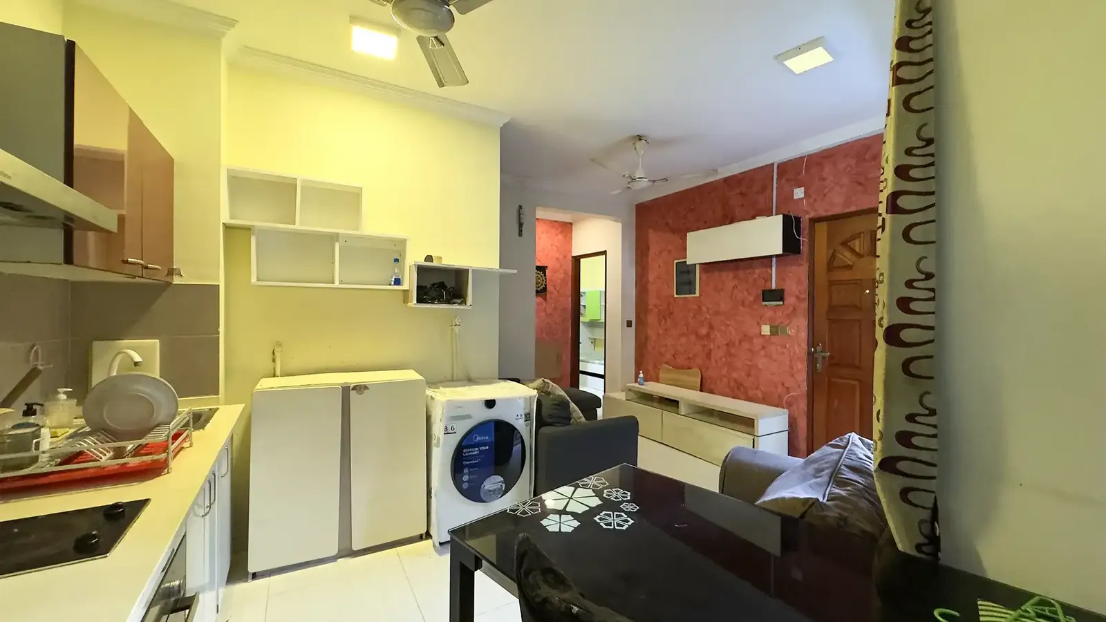 Fully Furnished 1+1 BR for Rent (ML 402) — Sikka Goalhi